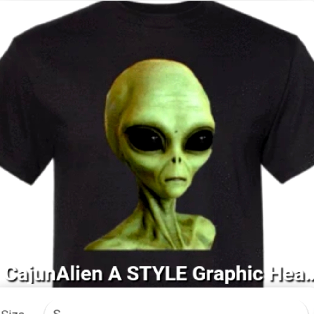 CajunAlien Graphic TShirts
